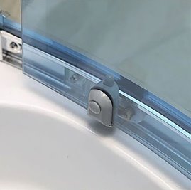 Kabina prysznicowa z hydromasażem i sauną parową zabudowana 100x100 MO-0210WS