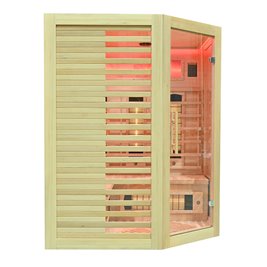 Sauna na podczerwień kamień solny 150X150X190CM MO-RL3CS Infrared Mazur