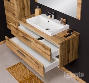 Szafka wisząca z umywalką 100/39/2 FKS seria Fokus NE