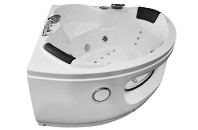 Wanna z hydromasażem narożna Turbo 140x140 cm MO-1001