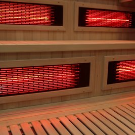 Sauna Combo na podczerwień + fińska 6 osobowa 200x200 cm Moss2 8KW