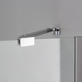 Kabina prysznicowa półokrągła 80x80 drzwi uchylne KZ92A