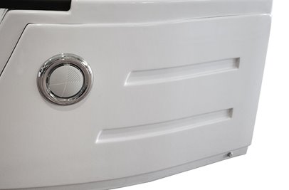 Wanna łazienkowa z hydromasażem Spa narożna 150x150 cm MO-0312