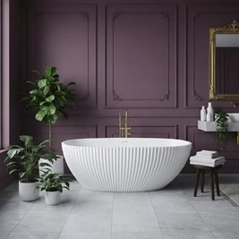 Wanna 170 cm w aranżacji łazienki