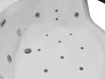 Wanna z hydromasażem narożna 150x150 cm MO-0073