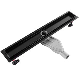 Odpływ liniowy Rea czarny Neox Superflow 60 cm