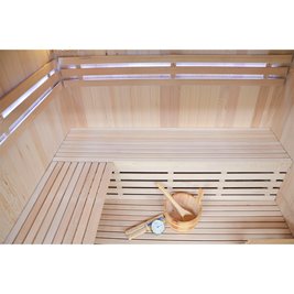 Sauna fińska 6 osobowa wysokotemperaturowa 6KW Harvia 180x160 cm Oslo5