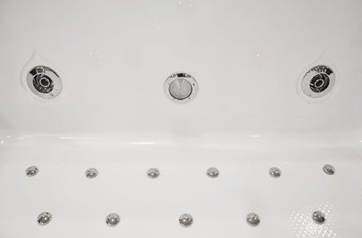 Wanna z hydromasażem spa prostokątna 180x92 cm MO-1658