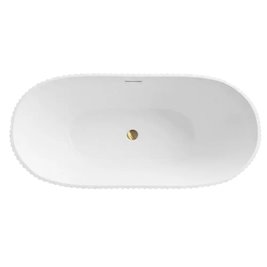 Wanna wolnostojąca ryflowana 170 cm Atena Rea zdjęcie 10