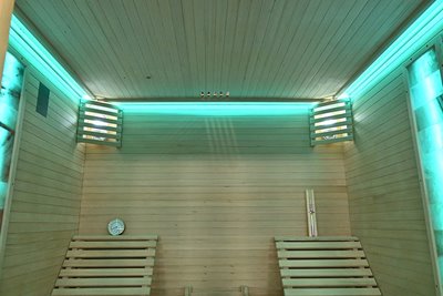 Sauna sucha fińska piec 8 KW Harvia BC80 + kamienie solne 180X180X190CM MO-TS4 Mazur