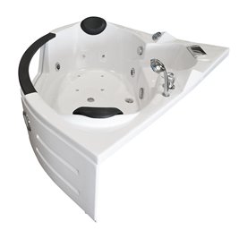 Wanna łazienkowa z hydromasażem Spa narożna 150x150 cm MO-0312