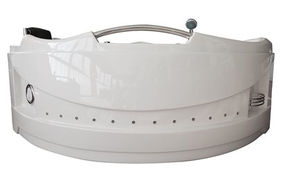 Wanna z hydromasażem narożna lewa 135x135 cm MUS-1085