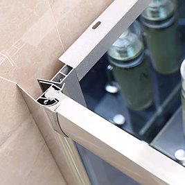 Kabina prysznicowa z hydromasażem i sauną parową zabudowana 100x100 MO-0210WS