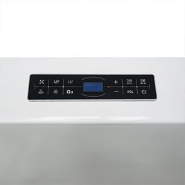 Wanna z hydromasażem prostokątna podgrzewacz wody 180x120 cm Imperia 610