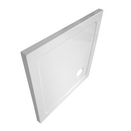 Brodzik kwadratowy slim 80x80 ST02A biały