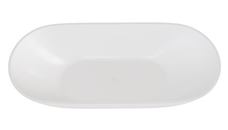 Moya Besco wanna wolnostojąca 160 cm korek klik-klak czyszczony od góry biały WMD-160-MKW