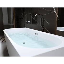 Wanna przyścienna narożna prawa 160 cm Mera Hydrosan