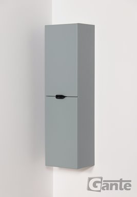 Słupek łazienkowy wiszący miętowy czarny uchwyt 143,5x40 cm Magnolia Gante