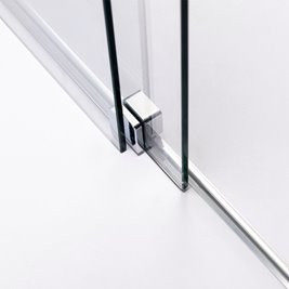 Ścianka prysznicowa rozsuwana szkło 8 mm szerokość 80 cm ASTRA-CH-A-80