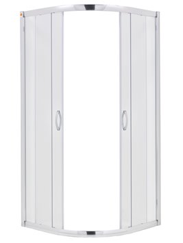 Zestaw kabina półokrągła 70x70 cm z brodzikiem w zestawie