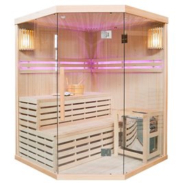 Sauna fińska 5 osobowa wysokotemperaturowa 6KW Harvia 150x150 cm Oslo4
