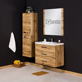 Szafka wisząca z umywalką 80/39/3 seria Fokus NE