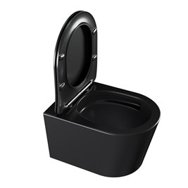 Zestaw podtynkowy stelaż GEBERIT DUOFIX + miska ELITE-MTB-03 + przycisk DELTA 50 czarny mat