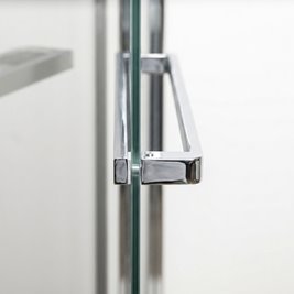Kabina składana 80x80 drzwi harmonijkowe