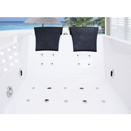 Wanna z hydromasażem i podgrzewaczem wody Fenix 606 180x120 cm P