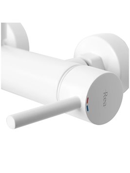 Bateria wannowa Rea Lungo Rea biały połysk