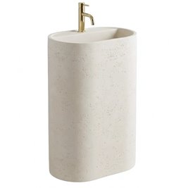 Umywalka wolnostojąca kamienna Salento Rea