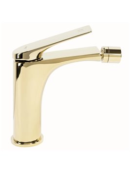 Złota bateria bidetowa Avalon Rea