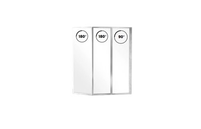 Parawan wannowy 3 skrzydłowy Ambition Premium 3