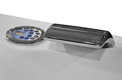 Wanna z hydromasażem narożna Turbo 140x140 cm MO-1001