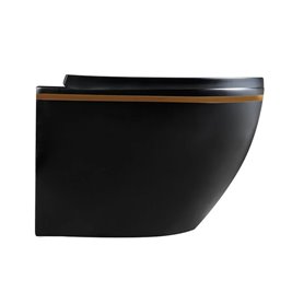 Zestaw podtynkowy kompletny stelaż + miska PEAK-MTB-GL-RIM-02 + przycisk ST+H GOLD