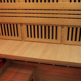 Sauna Combo na podczerwień + fińska 6 osobowa 200x200 cm Moss2 8KW