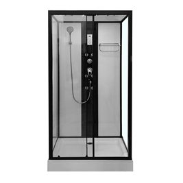 Kabina z radiem Bluetooth i panelem sterowania