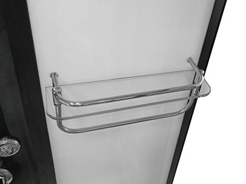 Kabina prysznicowa z hydromasażem zabudowana 100x80 lewa MO-03093L zdjęcie 4