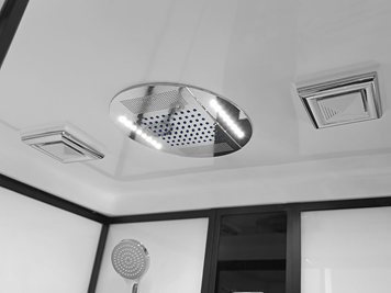 Kabina prysznicowa z hydromasażem zabudowana 100x80 lewa MO-03093L zdjęcie 8