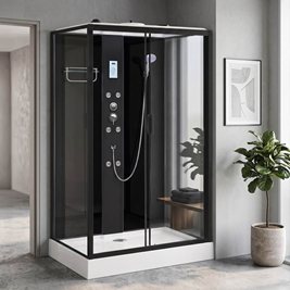 Kabina z hydromasażem 120x90 prawa
