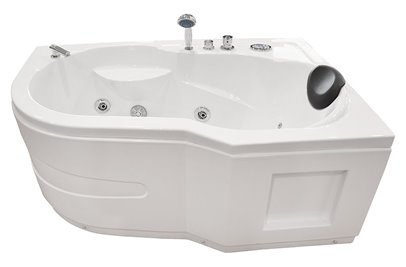 Wanna z hydromasażem narożna 150x100 cm MO-0202
