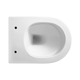 Biała miska wc wisząca Mizu Rimless 4.0 MIZU-WH-RIM-01 Hydrosan