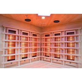 Sauna na podczerwień 150X150X200CM MO-EA3CRK Infrared Mazur