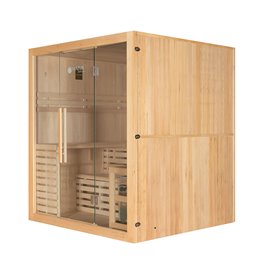 Sauna sucha fińska piec 6 KW Harvia BC60 + kamień solny 180X160X200CM MO-EA4S Mazur