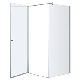 Kabina prysznicowa 80x80 cm BK259/1TL+ aktywna powłoka Clean Glass