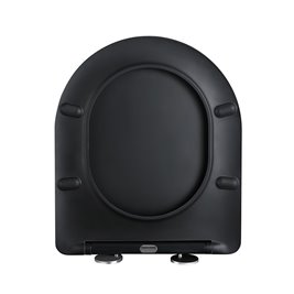 Zestaw podtynkowy stelaż GEBERIT DUOFIX + miska MIZU-MTB-GL-RIM-03 + przycisk DELTA 50 czarny mat