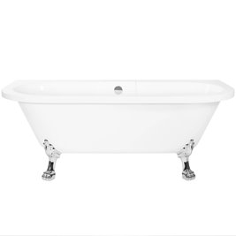 Wanna wolnostojąca przyścienna retro 170 cm Korfu Rea