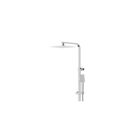 Kolumna prysznicowa z wylekwą termostat chrom z oświetleniem LED LED02TCHW Ango Corsan zdjęcie 3
