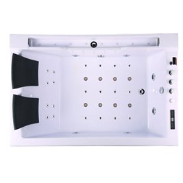 Wanna z hydromasażem i podgrzewaczem wody Fenix 606 180x120 cm L