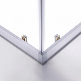 Kabina prysznicowa kwadratowa 80x80 KZ102A Hydrosan